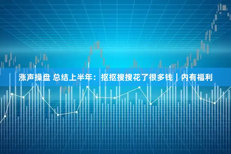 涨声操盘 总结上半年：抠抠搜搜花了很多钱｜内有福利