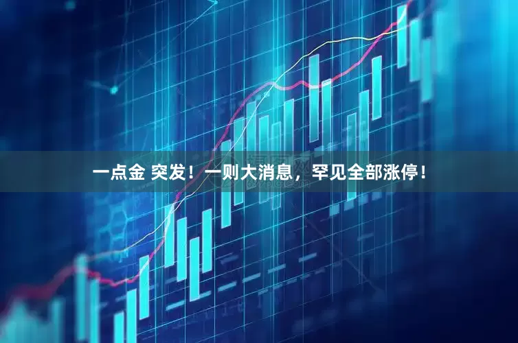 一点金 突发！一则大消息，罕见全部涨停！