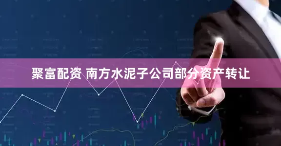 聚富配资 南方水泥子公司部分资产转让